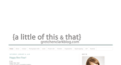 Desktop Screenshot of gretchenclarkblog.com